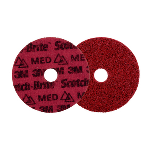 PRECISION DISCO PER IL CONDIZIONAMENTO DELLE SUPERFICI SCOTCH-BRITE, PN-DH, MED, 125 MM 100/CONF 7100274229