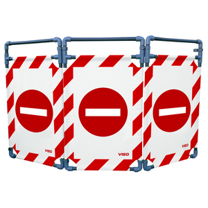 BARRIERE PVC - SENS INTERDIT L 1700XH 1000