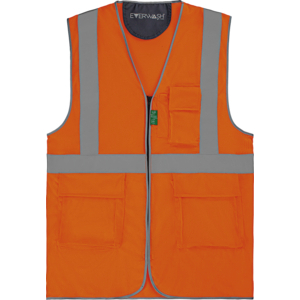 GILET EVERWASH SUN OF 3XL SANS MANCHES ORANGE FLUO