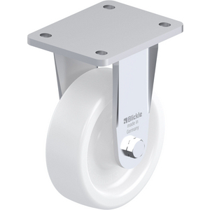 ROULETTE FIXE 800KG D.150MM AC BAND.POLYA 50MM MOY LISSE