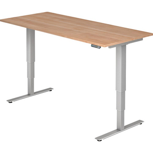 3610000510 Schreibtisch Nuss von 620 - 1270 mm