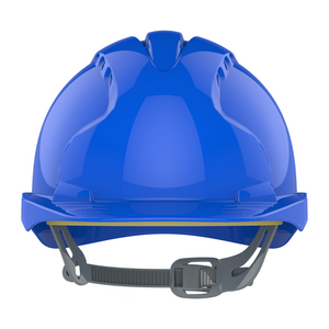 CASCO DI SICUREZZA EVO 2-CRICCHETTO ANTISCIVOLO-VENTILATO BLU AJF030-000-500