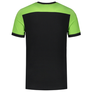 TRICORP T-SHIRT NADEN 102006 ZWART/LIME MT 6XL