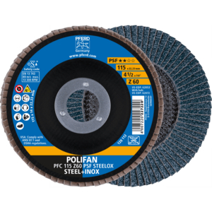 DISQUE PFC 115X22,23 GR 60 EXECUTION PSF Z 67766115