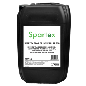 INDUSTRIAL GEAR OIL ISO EP 320 - 20 LITERS 897516