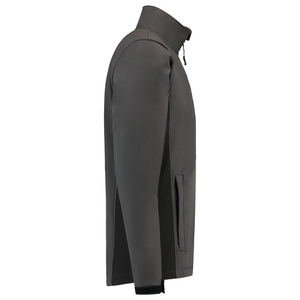 TRICORP SOFTSHELL 402002 DONKER GRIJS/ZWART MT M