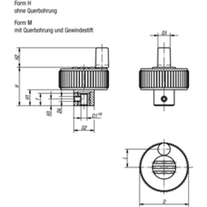 K0262.2206 NOVO.GRIP Positionierrad Gr.2 Form H