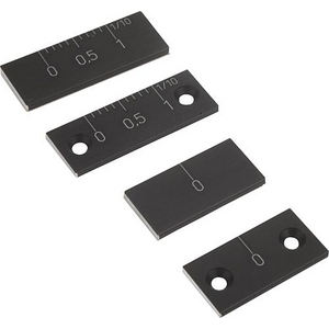 K0757.0001. Massstab Aluminium horizontal, Nonius