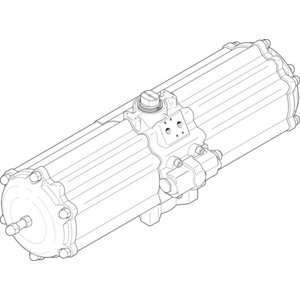DAPS-1920-090-RS3-F16-T6 Semi-rotary drive