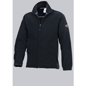 FLEECEJACKE 1872-646-32 SCHWARZ L BP Outdoor, 100% PES, 270 g/m²