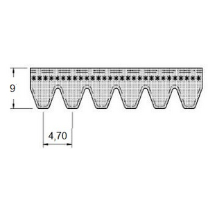 RB-6PL2134 (CONTI) Rippenband MULTIRIB ContiTech