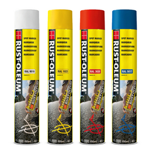 AEROSOL DE MARQUAGE ECONOMIQUE 750ML JAUNE SIGNALISATION
