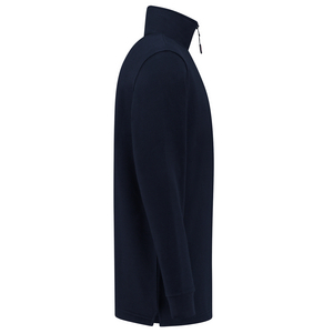 TRICORP SWEATER RITSKRAAG 301010 INKT BLAUW MT M