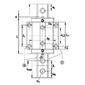 0007737190340-SISTEMA LINEARE A SFERE KWSE35-V2-G3