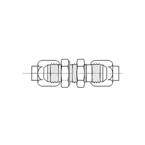 INTERMEDIATE STRAIGHT END BULKHEAD UNION S250-16L
