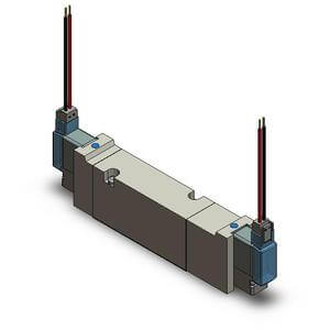 SMC 5/2 VENTIEL 24VDC VQZ2151-5L1