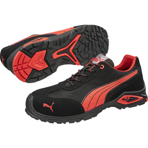 CHAUSSURE MADRID LOW P41 NOIR/ROUGE S1PL FO SR