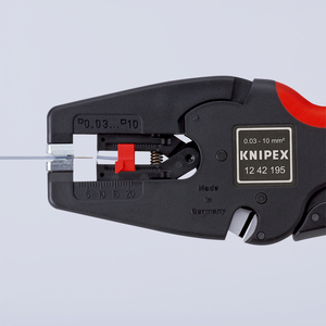 KNIPEX AUTOMATISCHE STRIPTANG 0,03 - 10 MM2 - 12 42 195