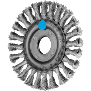 PFERD Wheel brush, knotted POS RBG 11512/22,2 INOX 0,35