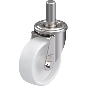 ROULETTE PIVOT. 150KG D.100MM IN BAND.POLYA 37MM MOY LISSE