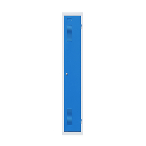 VESTIAIRE 1CASEIP-315X500X1800MM MORAILLON DEBRAYABLE -GRIS/BL