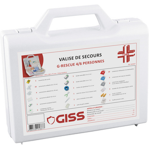 VALISE DE SECOURS G-RESCUE 4/6 PERSONNES