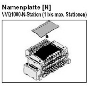 SMC NAME PLATE VVQ1000-N-5