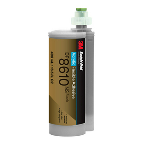 ADESIVO ACRILICO FLESSIBILE SCOTCH-WELD DP8610NS, NERO, 490 7100232802