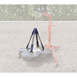 KIT DE LEVAGE POUR SYSTEME ANCRAGE A CONTREPOIDS