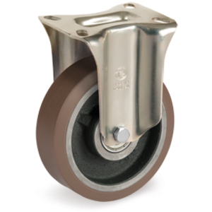 RUOTA 58GH 125X50 POLIURETANO TR-POWERHIGH NUCLEO GHISA SUPP. FISSO P 586863