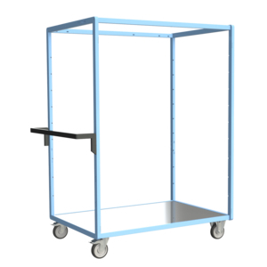 SERVANTE MULTI-NIVEAUX PLATEAU TOLE GALVA 1200X800MM 250KG