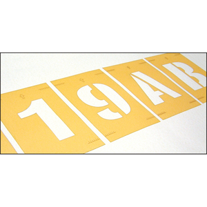 Stencil and marking element Caledonia Signs Caledonia Signs - ref ...