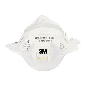 9163E V-FLEX RESPIRATORE PER POLVERI CLASSE FFP3 NR D CON VALVOLA 7100181483