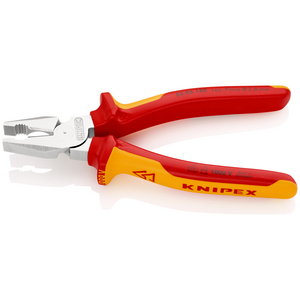 PINZA A BECCHI PIATTI ISOLATA VDE - KNIPEX MM. 180 3051580180