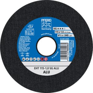 DISQUE EHT 115-1 A 60 N 22,23 SG-ALU 61340415