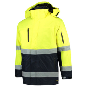 TRICORP PARKA ISO20471 403004 FLUO GEEL/MARINE MT 8XL