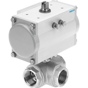 FESTO KOGELKRAAN-EENHEID VZBM-A-1"-RP-25-F-3L-B2-PA20