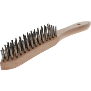 BROSSE A MAIN MANCHE B. LG.295MM 5RGS ACIER DR. 0,35MM (T=25MM)
