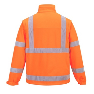 PORTWEST SOFTSHELL JACK S428 HI-VIS ORANJE MT 3XL