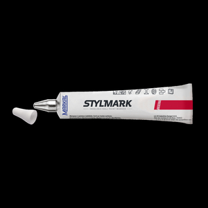 TUBE MARQUEUR A BILLE STYLMARK ORIGINAL 3MM BLANC