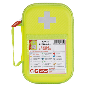 TROUSSE G-RESCUE 2/4 JAUNE VEHICULE OU 2/4 PERSONNES