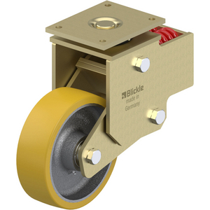 ROULETTE PIVOT.1800KG D.250MM AC BAND.POLYU 80MM MOY BILLE