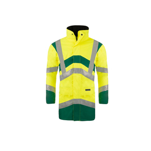 PARKA ELYSE 4 EN 1 TS JAUNE FLUO VERT