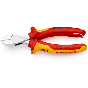 KNIPEX X-CUT COMPACTE ZIJSNIJTANG 73 06 160 T BK