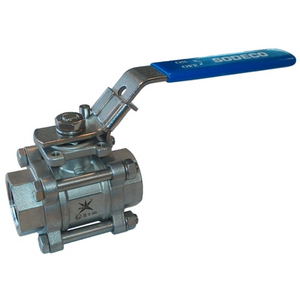 MARS KOGELKRAAN RVS 3DLG 3/4"BSP FIG 351AIIT PN64 ISOFLENS