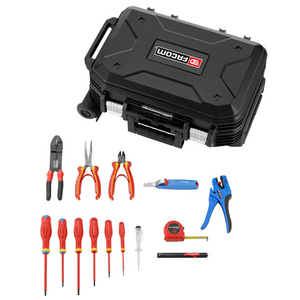 VALISE MAINTENANCE + 14 PCS SELECT. ELECTRICIEN - 14 PCS