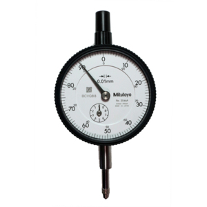 COMPARATORE, FLAT BACK, ISO TYPE 10MM, 0,01MM 2046AB