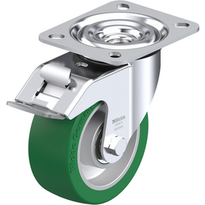 579292-RUOTA CON SUPPORTO GIREVOLE IN LAMIERA DACCIAIO STAMPATA, SUPPORTI VERSIONE SEMI-PESANTE, ATT L-ALST 100K-FI