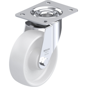 ROULETTE PIVOT. 300KG D.150MM AC BAND.POLYA 50MM MOY ROULEAUX