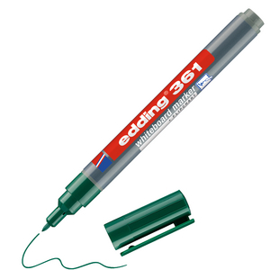 EDDING BOARDMARKER RONDE PUNT 1MM 361 GROEN 004
